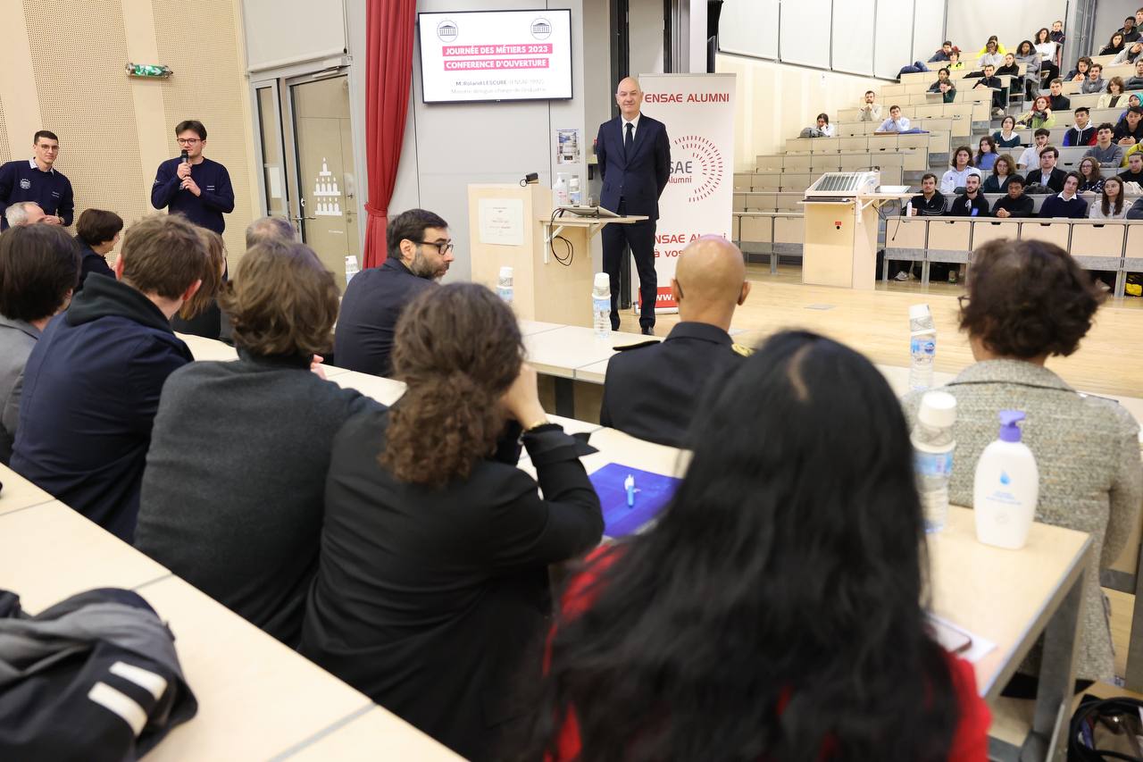 Journée Des Métiers 2023 Avec Le Ministre Roland Lescure (ENSAE 1992 ...